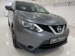 Nissan Qashqai 1.2 DIG-T CVT Revcam 2015 Rear Entertainment Grey